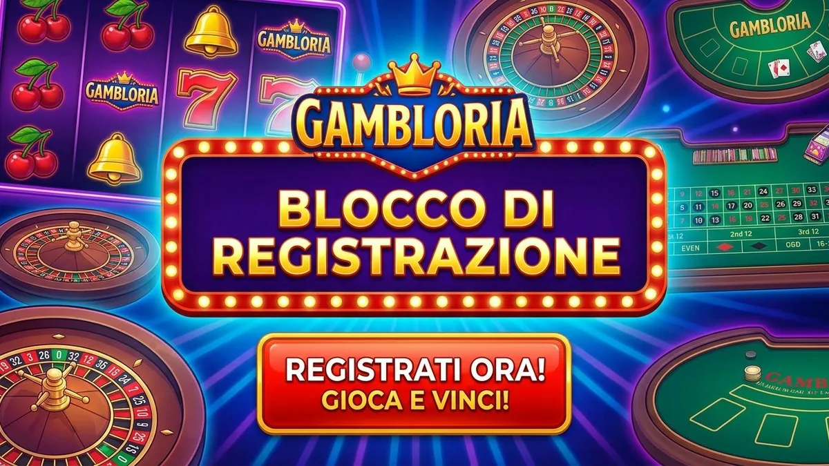 Registrazione con bonus